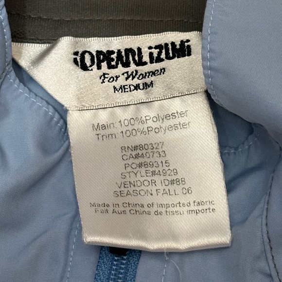 Pearl Izumi Women's Sleeveless Cycling Vest in Slate Blue Charcoal 51721 - Picture 5 of 7